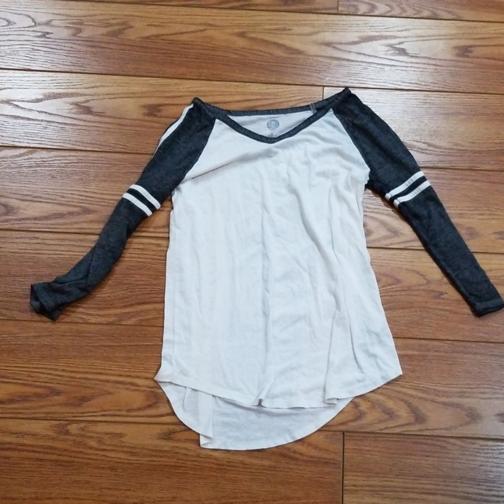 Long Sleeve Strip Top